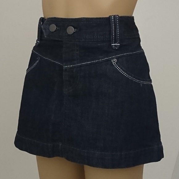 Express Skirts Express Denim Mini Skirt Size 8 Poshmark